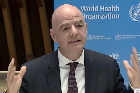 FIFA-Präsident Infantino kündigt Hilfsprogramm an