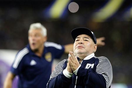 Coach Maradona verlängert bis 2021 bei Gimnasia La Plata