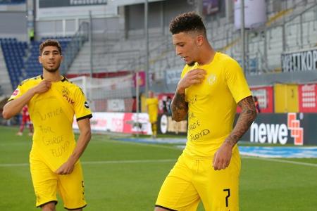 DFB: Kein Verfahren wegen Solidaritätsbekundungen in der Bundesliga