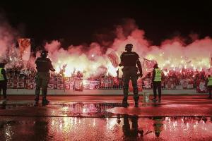 Belgrad-Derby in Serbien vor 16.000 Fans