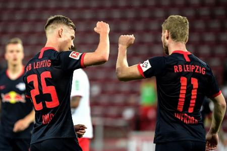 Leipzigs Offensivpower zu stark: RB weiter auf Champions-League-Kurs