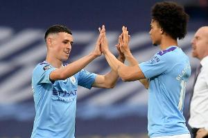 ManCity siegt bei Sane-Comeback - Eklat durch Rassismus-Banner