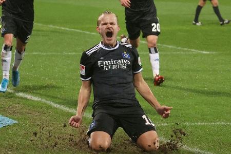 Befreiungsschlag in Dresden: HSV siegt gegen Schlusslicht