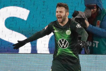 Platz 10: Renato Steffen (VfL Wolfsburg | 6 Tore)