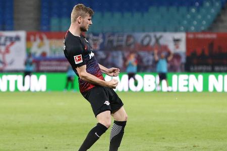 Platz 6: Timo Werner (RB Leipzig | 8 Tore)