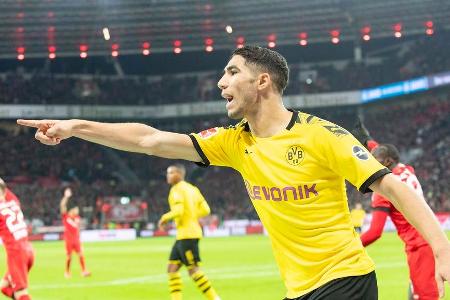 Platz 8: Achraf Hakimi (Borussia Dortmund) - 79 Millionen Euro