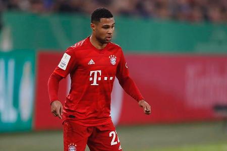 Platz 4: Serge Gnabry (FC Bayern) - 106,8 Millionen Euro