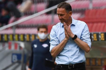 Auf einen Zähler ist der Mainzer Vorsprung auf den Relegationsplatz zusammengeschmolzen. Die Mannschaft um Trainer Beierlorz...