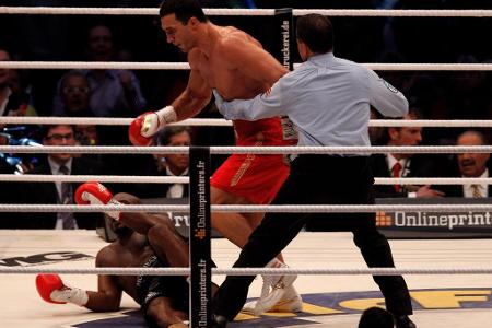 Wladimir Klitschko feiert seinen 50. K.o.-Sieg und bleibt Weltmeister