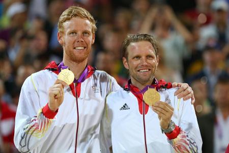 Olympische Spiele in London: Sensationelles Olympia-Gold unter anderem für Julius Brink / Jonas Reckermann im Beachvolleybal...