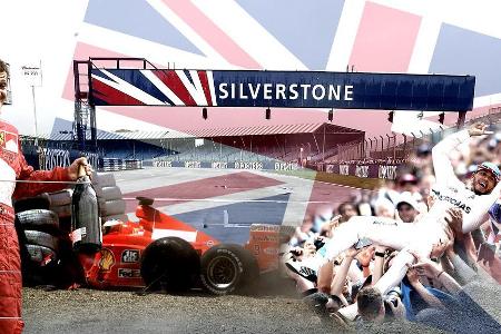 Im Jahr 1950 ist der Große Preis von Großbritannien das erste Rennen, das im Rahmen der damals neu geschaffenen Formel 1 aus...