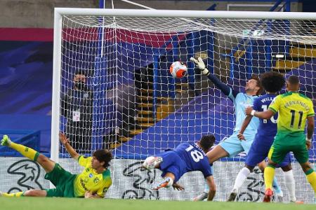 Chelsea festigt gegen Farkes Norwich Platz drei