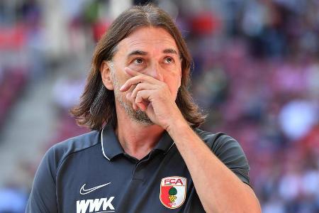 Ganze elf Monate war Martin Schmidt der Chef beim FC Augsburg. Ausgerechnet nach einer guten Leistung gegen den FC Bayern (0...