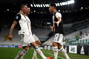 Juve kurz vor dem Titel - Ronaldo mit Doppelpack