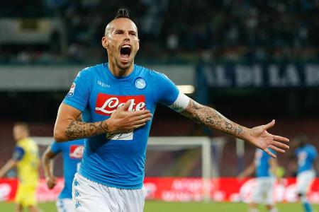 ... Marek Hamšík, ehemaliger Spielführer bei SSC Neapel.