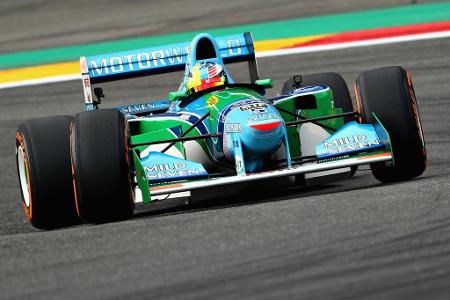 Schlucken müssen Zuschauer und Verantwortliche, als Michael Schumachers Sohn Mick im Jahr 2017 mit dem Weltmeister-Auto sein...