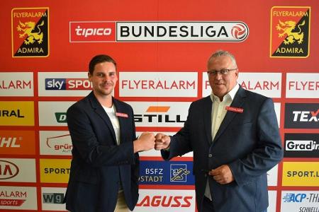 Wohlfahrt Geschäftsführer Sport bei Admira