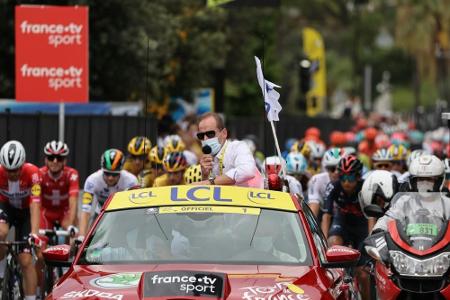 Mit 63 Tagen Verspätung: Tour de France in Nizza gestartet