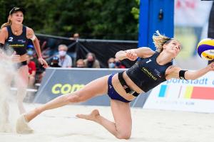 Beachvolleyball: Ludwig/Kozuch scheitern im Halbfinale