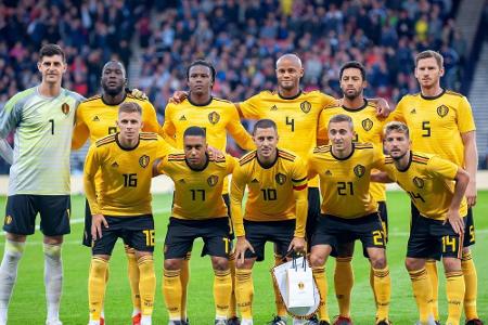 Belgien mit fünf Bundesliga-Profis im Aufgebot