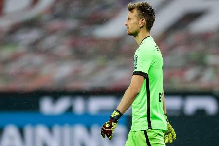 Bayer Leverkusen - TOR: Lukás Hrádecký