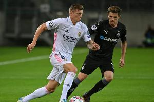 Gladbach gibt Sieg gegen Real aus der Hand