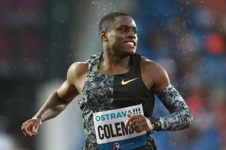 Leichtathletik: 100-m-Weltmeister Coleman gesperrt