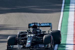 Hamilton mit Bestzeit im einzigen Imola-Training
