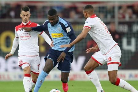 Gladbacher Testspiel gegen Düsseldorf am 8. Oktober