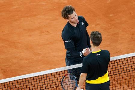 French Open: US-Open-Champion Thiem scheitert in Marathonmatch an Schwartzman