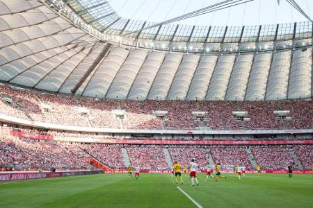 Polens Nationalstadion wird zum Corona-Krankenhaus