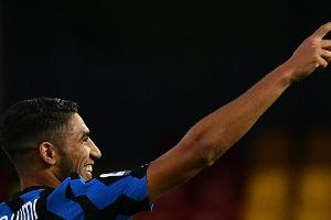 Nach COVID-19-Erkrankung: Inters Hakimi negativ auf Corona getestet