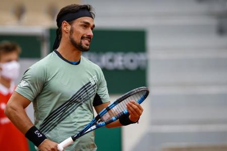 Tennis: Italiener Fognini positiv auf das Coronavirus getestet