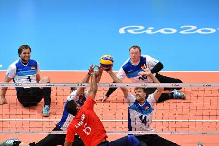 Sitzvolleyball: Qualifikationsturnier für die Paralympics in Duisburg