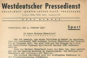 Das SID-Kalenderblatt am 01. Oktober 1945: Gründung des SID