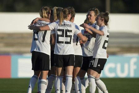 DFB-Frauen gegen England in Wiesbaden vor Mini-Kulisse