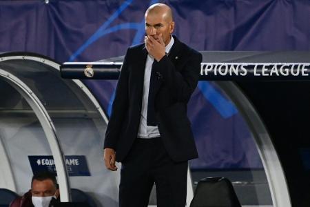 Zidane nach Real-Pleite gegen Donezk selbstkritisch: 