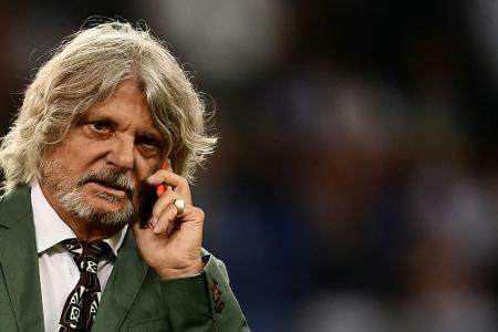 Sampdoria-Boss Ferrero zeigt Morddrohungen an