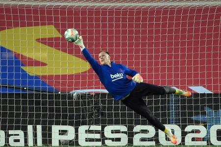 Medien: Barca-Keeper ter Stegen vor Comeback im Clasico am 24. Oktober
