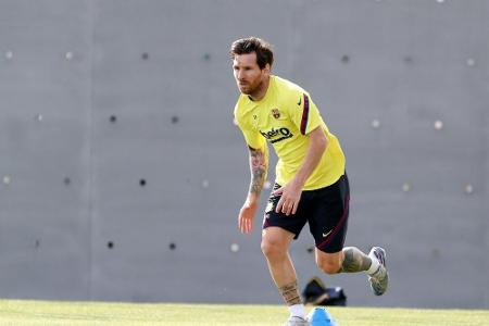 Messi am Montag zurück im Barca-Training