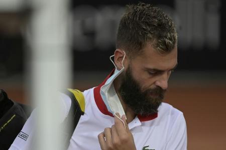 Nach Wirrwarr um Coronatests: Tennisprofi Paire gibt am Rothenbaum auf