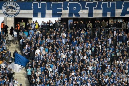 Hertha BSC mit 4000 Fans im ersten Heimspiel gegen Frankfurt