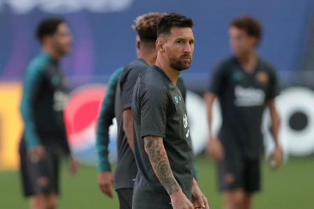 Messi zurück im Mannschaftstraining