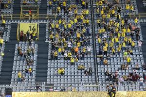 Umfrage: Nur jeder zweite Fußball-Fan will ins Stadion