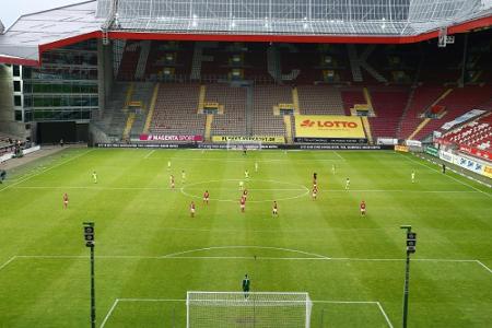 3. Liga: Eröffnungsspiel vor 4985 Zuschauern