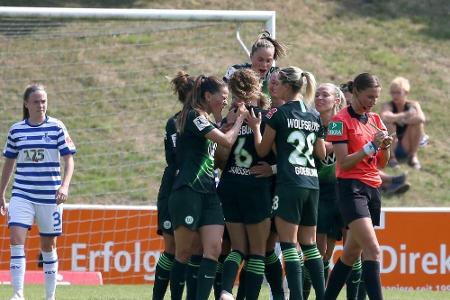 Fußball: Wolfsburg siegt zum Bundesliga-Auftakt