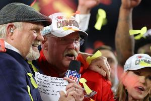 Super-Bowl-Ring für Coach Reid Chance auf "kostenlose Cheeseburger"