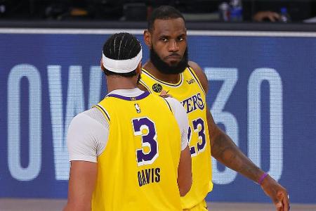 NBA: James und seine Lakers stehen vor Final-Einzug