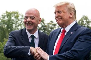 Infantino rührt WM-Werbetrommel bei Trump