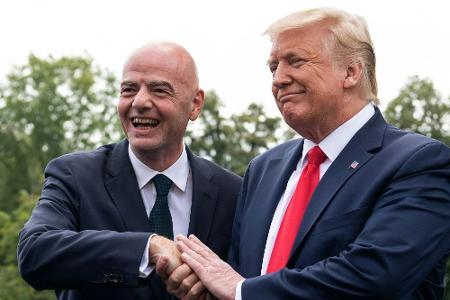 Infantino rührt WM-Werbetrommel bei Trump